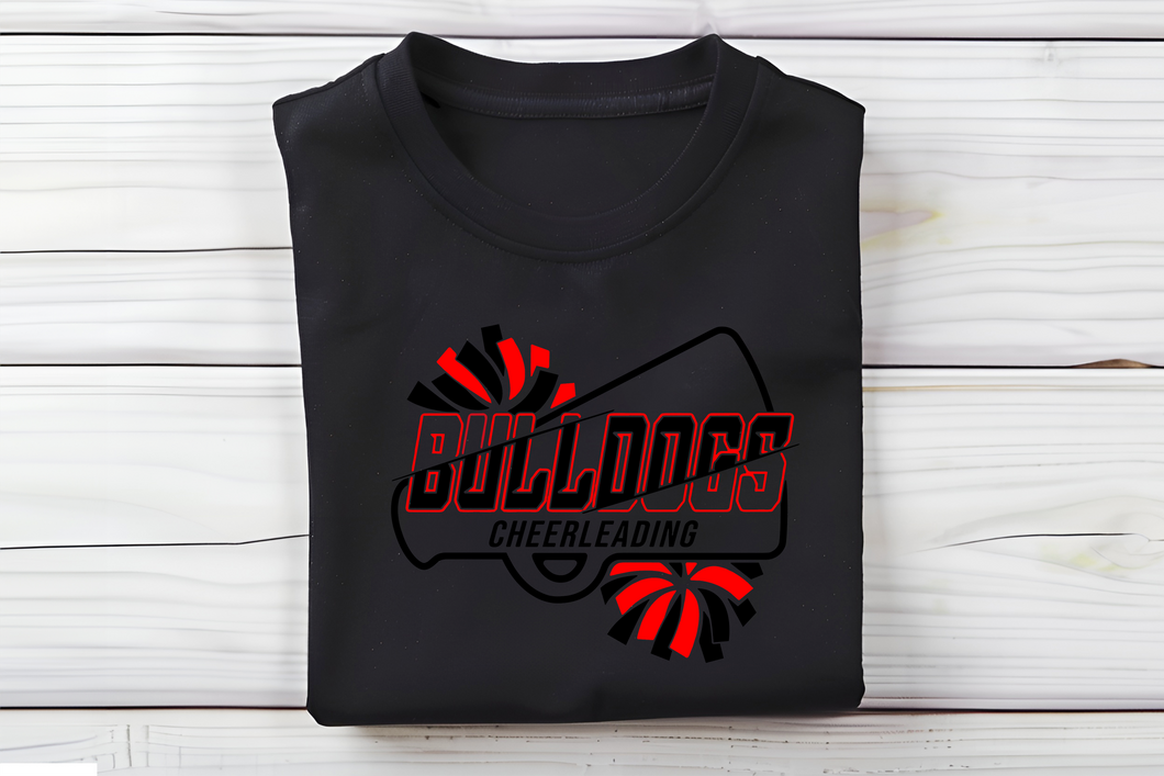 Bulldog Cheer Softstyle Shirt.