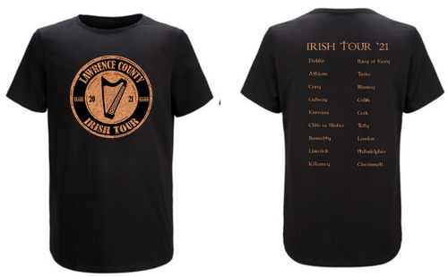 Irish Tour 21 shirt