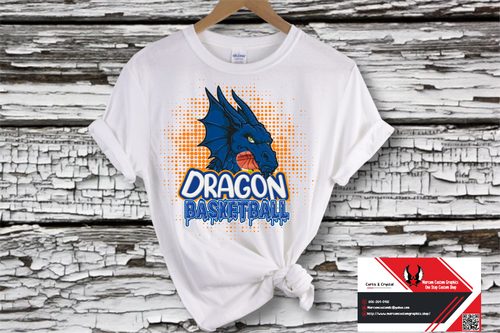 Youth Dragon Basketball shirt