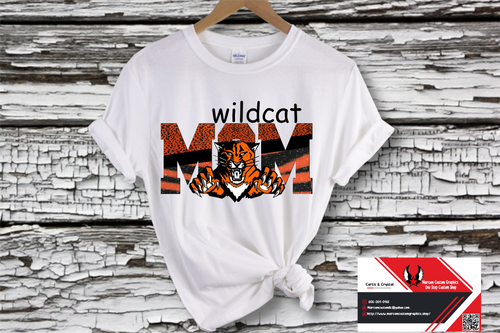 Wildcat mom softstyle tshirt