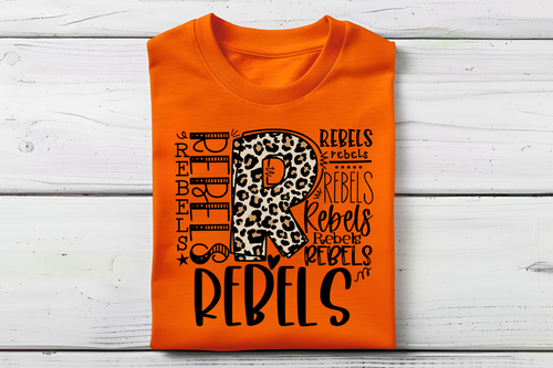 Rebels Orange Softstyle Tshirt