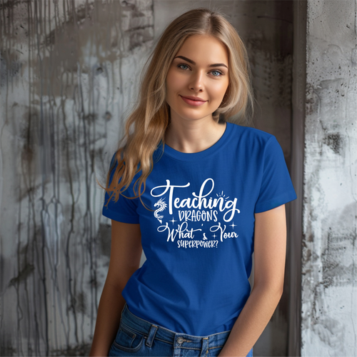 Teaching Dragons softstyle tshirt