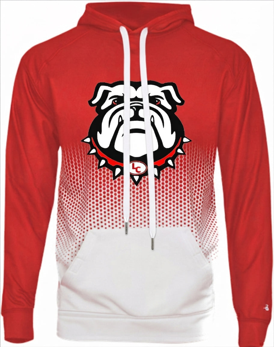 Bulldog Hex Polyester Hoodie