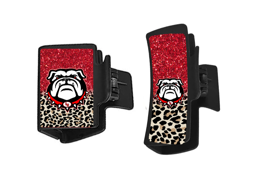 Bulldogs claw hair clip