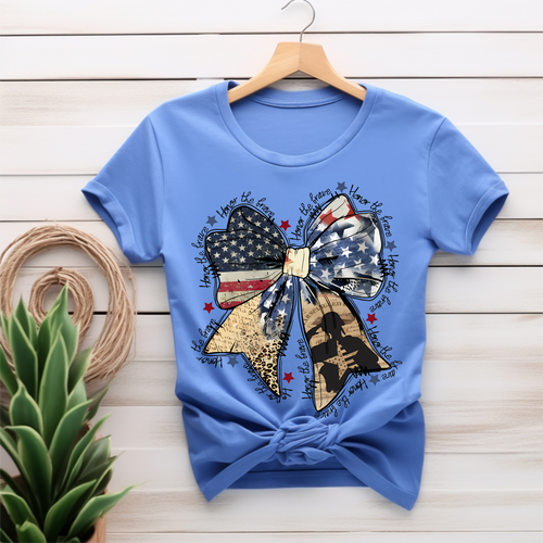 Patriotic Bow Soldier Softstyle Shirt