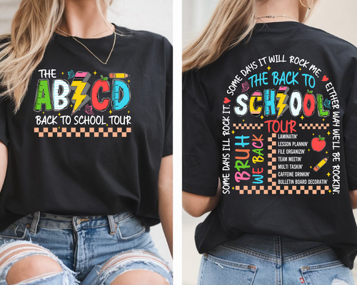 Back to School Tour tshirt