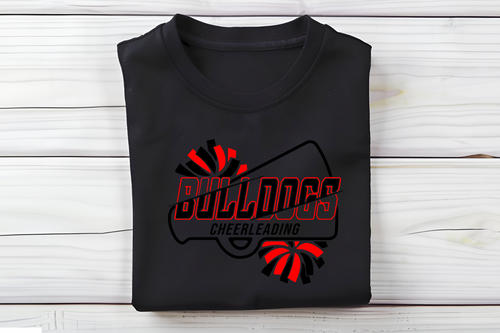 Bulldog Cheer Softstyle Shirt.