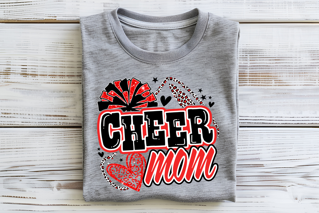 Cheer Mom Softstyle Tshirt