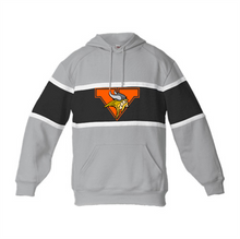 Fort Gay Vikings  Block Hooded Tshirt or Fleece Hoodie
