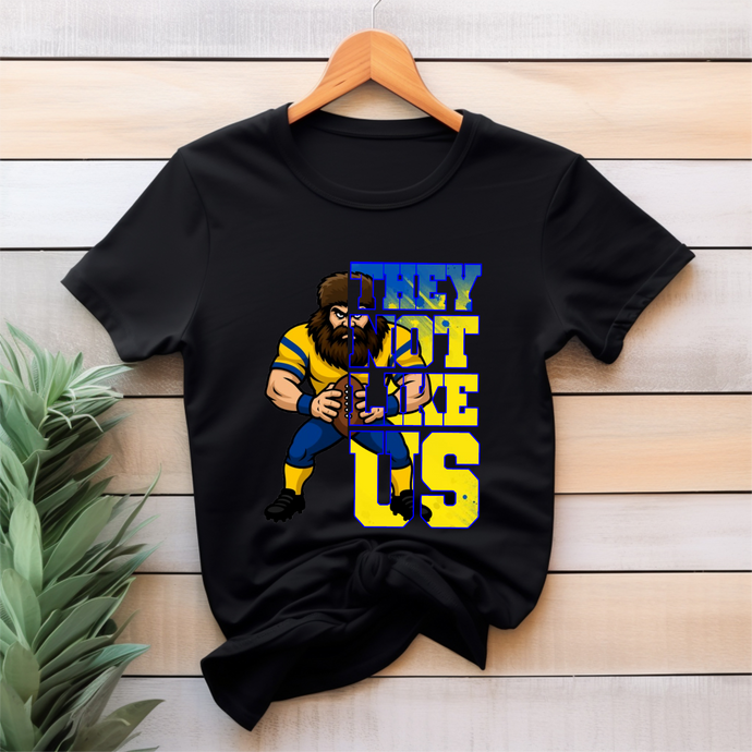 They Not Like Us Mountaineers Football Shirt