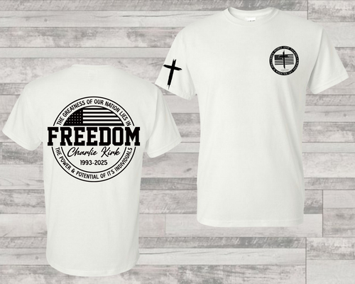 Freedom Charlie tshirt
