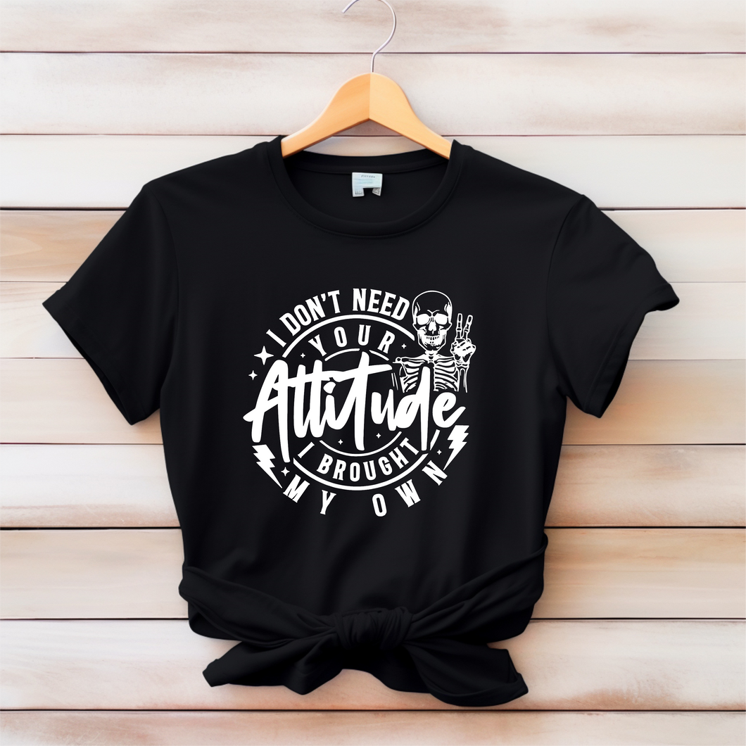 Funny Brought my Own Attitude Softstyle tshirt