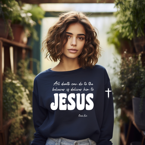 Deliver to Jesus crew tshirt