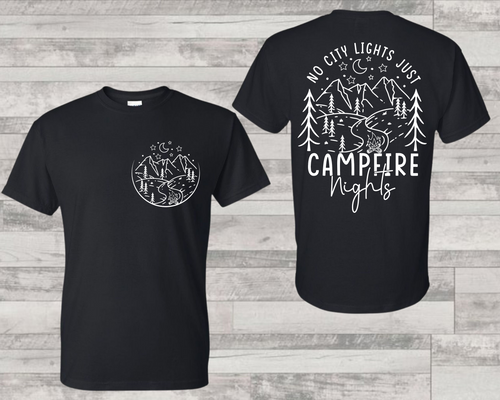 Camping softstyle tshirt
