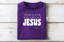 Deliver to Jesus crew tshirt