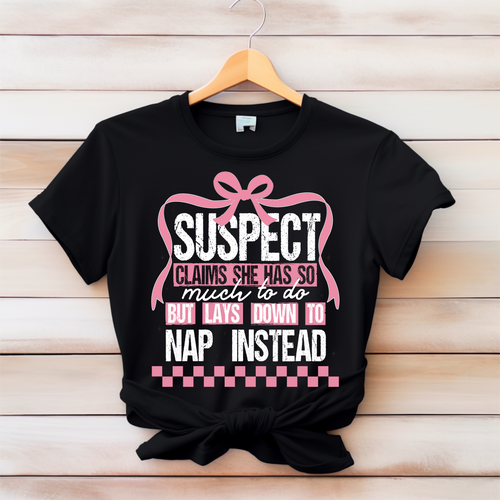 Funny Nap suspect tshirt