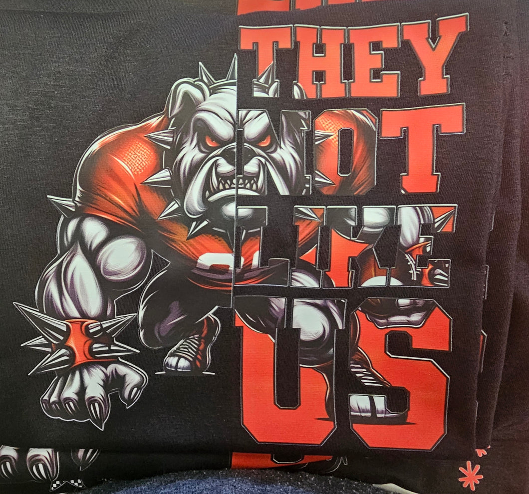 Black Out Game They Not Like Us in black