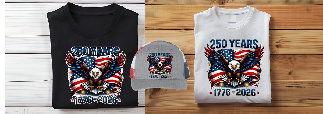 250 Years of America shirt