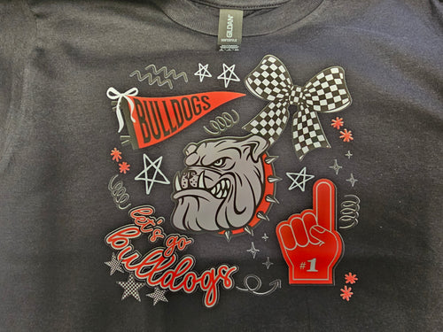 Let's Go Bulldogs softstyle tshirt