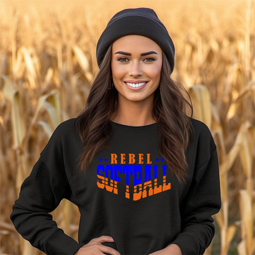 Tolsia  Rebels Softball tshirt