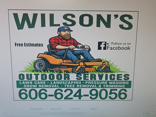 50 dbl sided signs and set of magnets