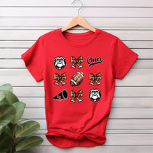 Bulldogs Cheer Bows tshirt