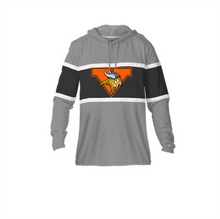 Fort Gay Vikings  Block Hooded Tshirt or Fleece Hoodie