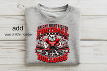 Custom Friday Night Lights Bulldog Football shirt