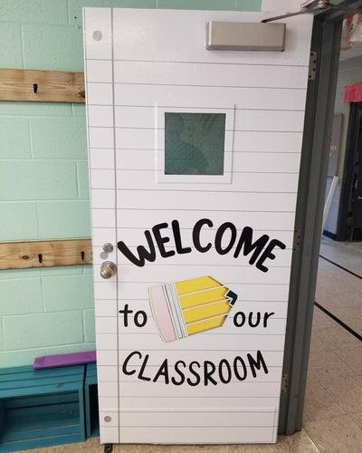 Teacher door wrap