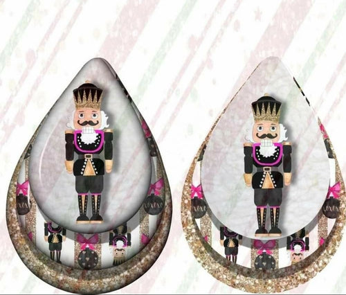Nutcracker teardrop earrings