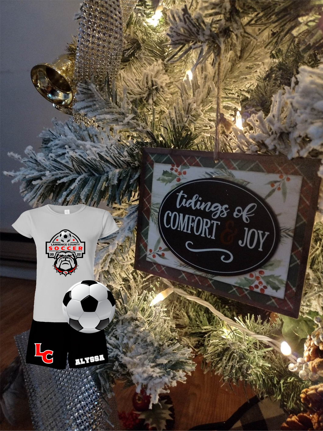 Soccer ornament